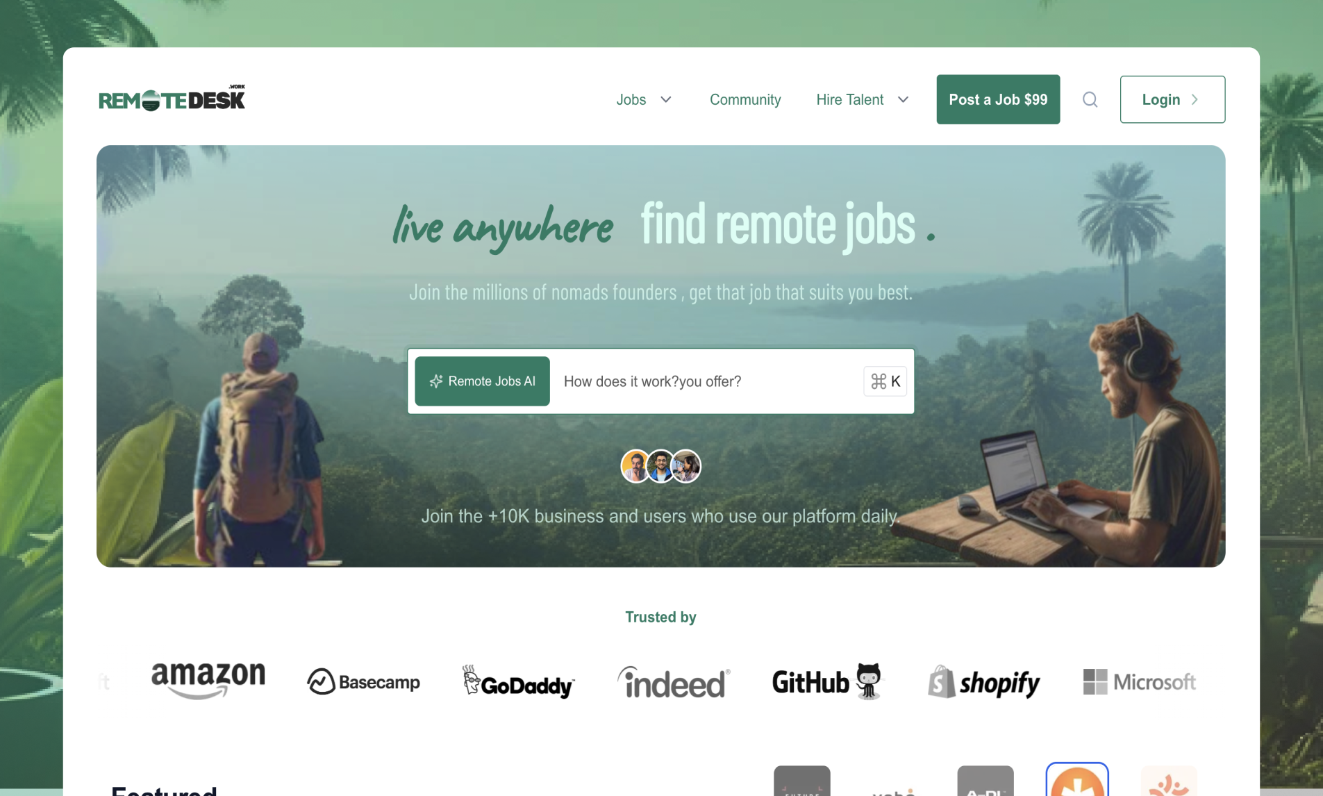 Remote Jobs Template
